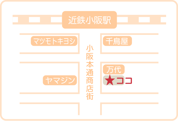 小坂ほしのこくらぶ地図