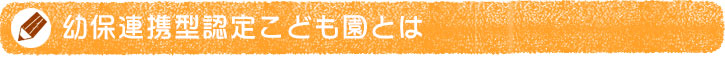幼保連携認定こども園とは?